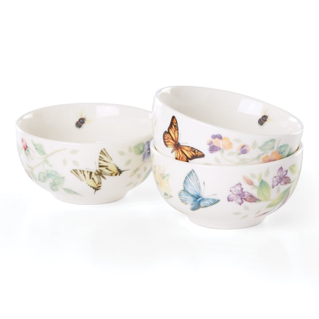 Floral Mini Bowl Set, 3-Piece