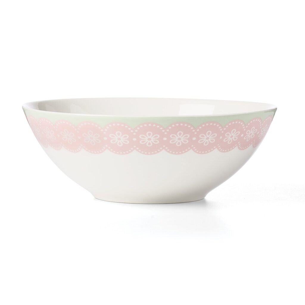 Bunny Floral Serving Bowl